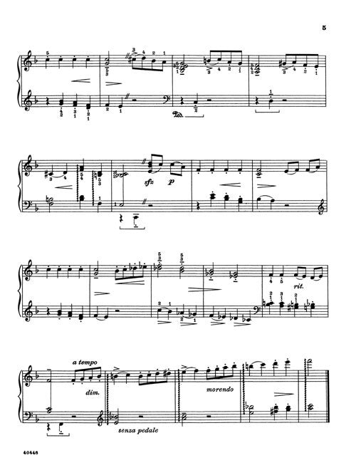 Three Piano Compositions for the Right Hand Alone