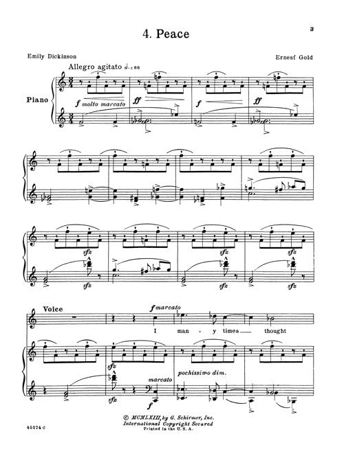 Peace (from “Songs of Love and Parting”)