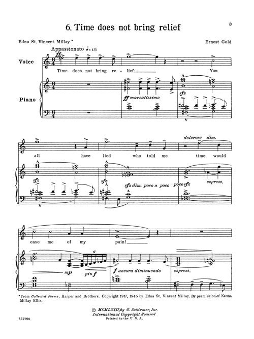 Time Does Not Bring Relief (from “Songs of Love and Parting”)