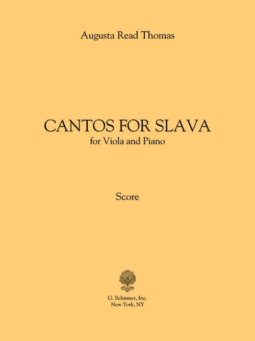 Cantos for Slava (for viola and piano)