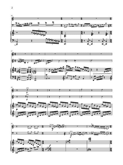 Trio (for Violin, Violoncello and Piano) (2009)