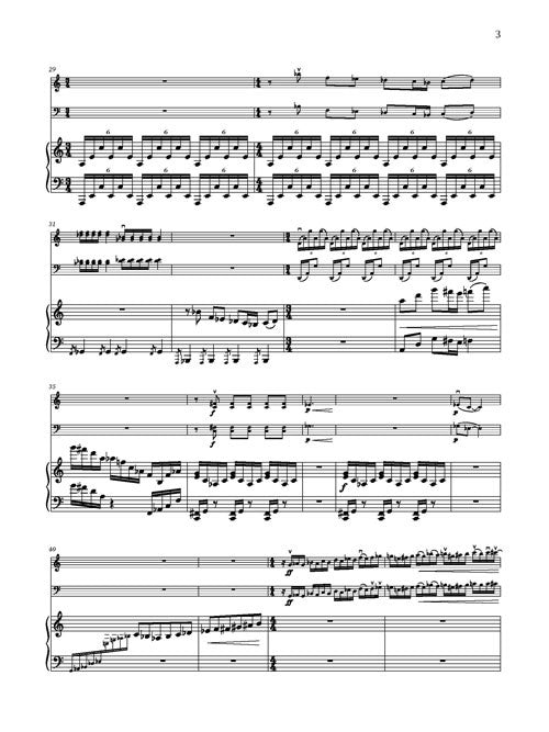 Trio (for Violin, Violoncello and Piano) (2009)