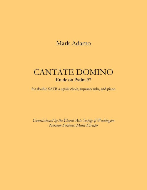 Cantate Domino