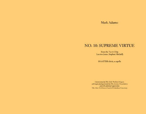 No. 10 Supreme Virtue