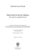 Tres Mitos de Mi Tierra