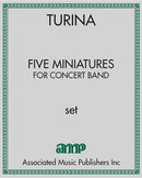 Five Miniatures, for concert band - set