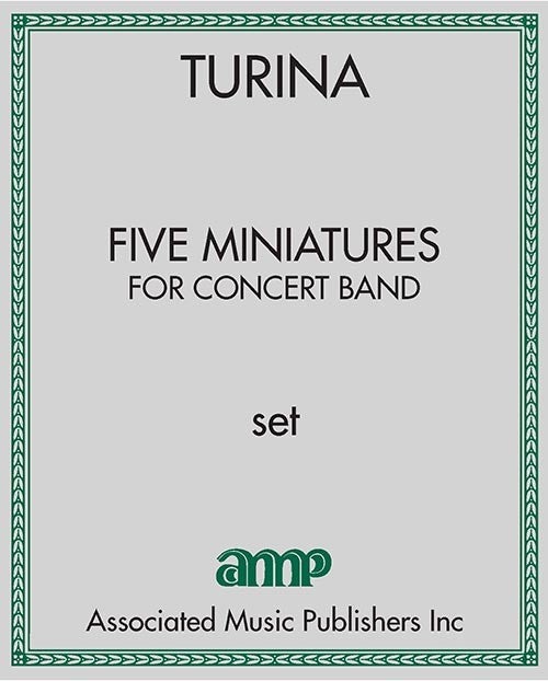 Five Miniatures, for concert band - set