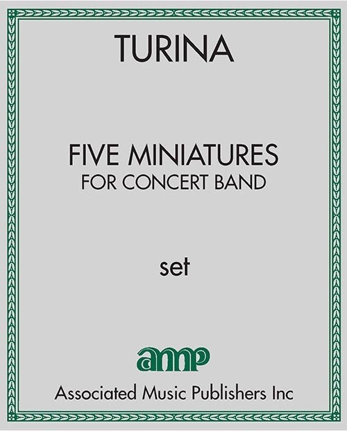 Five Miniatures, for concert band - set