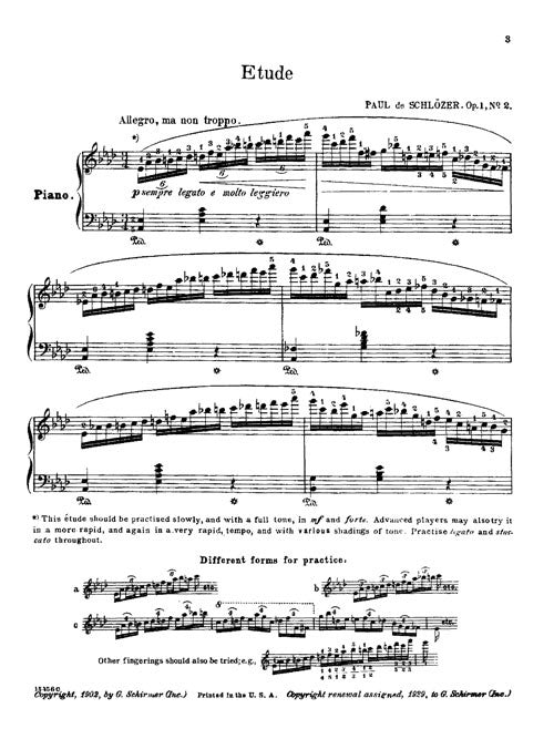 Etude in A-flat Major
