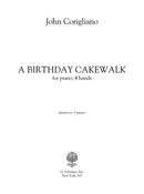 A Birthday Cakewalk