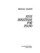 Five Sonatinas for Piano