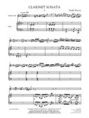 Sonata for Clarinet and Piano - Digital (Not Printable)