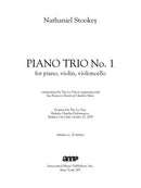 Piano Trio No. 1