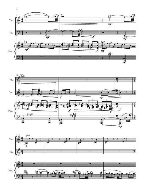 Piano Trio No. 1