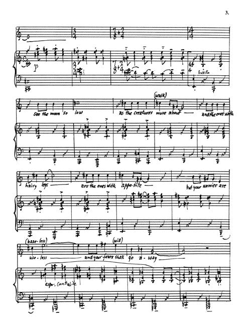O the Grass Is High (from "Family Vaudeville Songs")