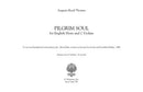 Pilgrim Soul, for 2 violins and English Horn
