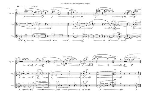 Pilgrim Soul, for 2 violins and English Horn - Digital
