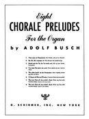 Eight Chorale Preludes