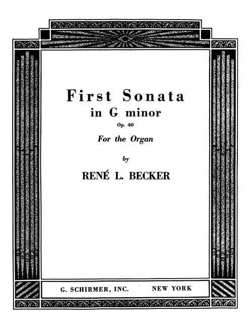 First Sonata in G minor - Sontata No. 1