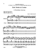 First Sonata in G minor - Sonata No. 1 - Digital (Not Printable)