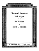 Second Sonata, in F