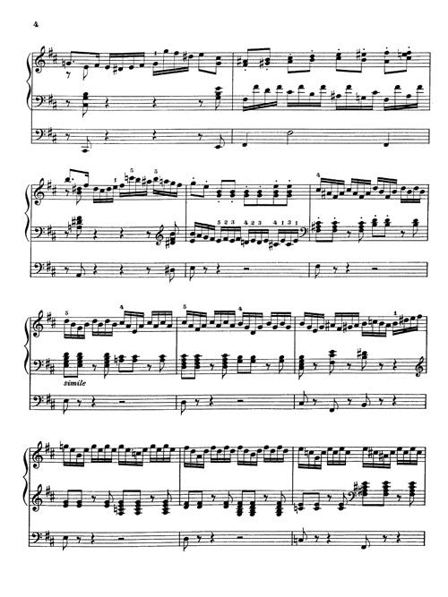 Toccata in D for Organ, op.32