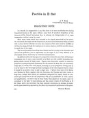 Partita No. 1 in B-flat (BWV 825) arr. Bauer