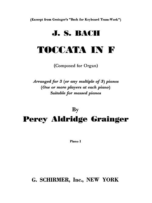 Toccata in F, BWV 540