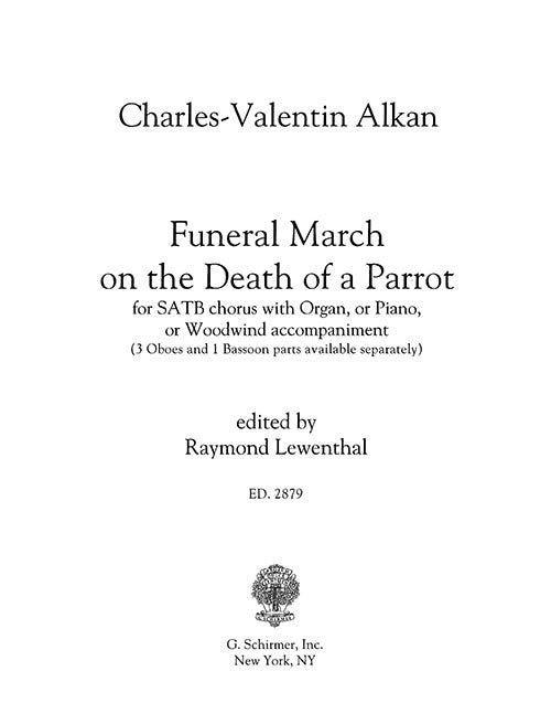 Funeral March on the Death of a Parrot
