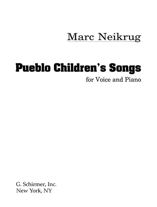 Pueblo Children's Songs
