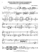 Piece for Pro Piano Steinway D and marimba One