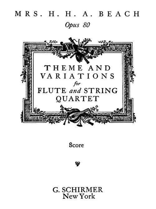 Theme and Variations, Op. 80