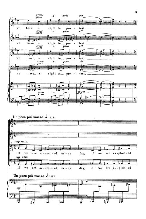 Hope for Tomorrow (SATB)