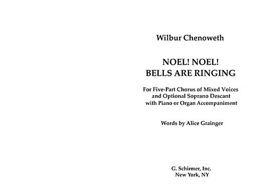 Noel! Noel! Bells Are Ringing (5-part chorus)