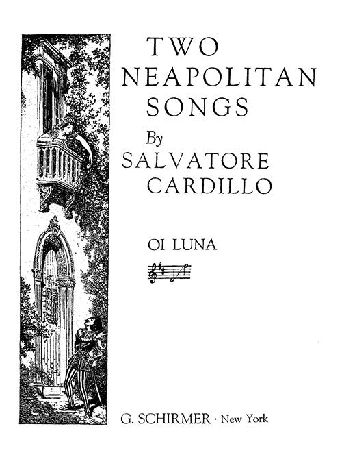 Two Neapolitan Songs, 2. Oi Luna