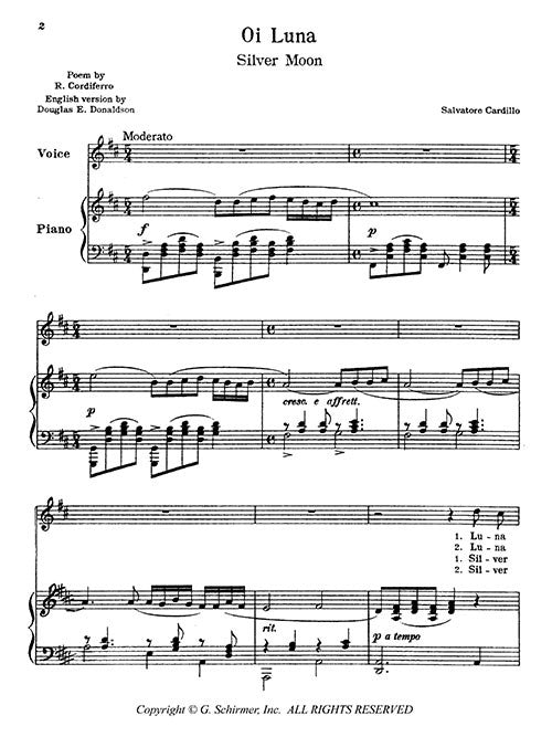 Two Neapolitan Songs, 2. Oi Luna