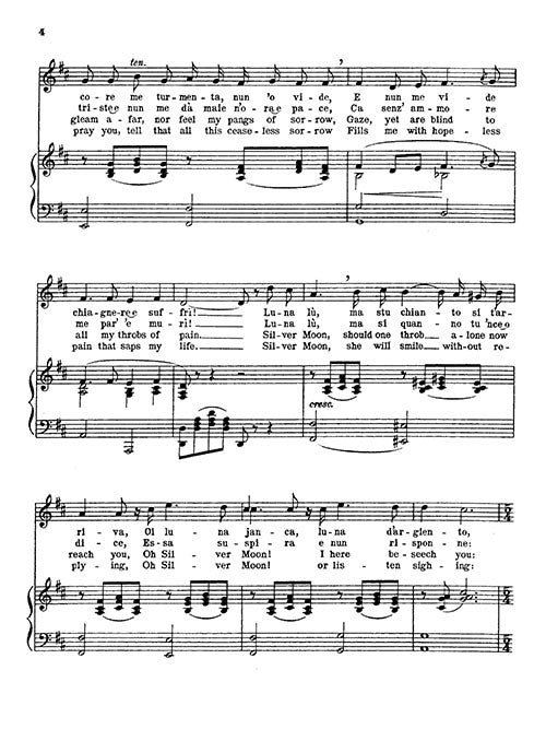 Two Neapolitan Songs, 2. Oi Luna
