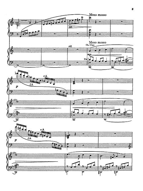 Rhapsody for Organ and Piano
