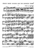 Twelve Short Studies