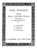 Four Small Concert Pieces