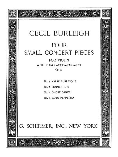 Four Small Concert Pieces