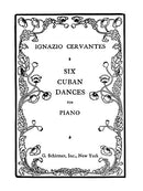 Six Cuban Dances for Piano