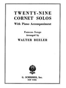 29 Cornet Solos