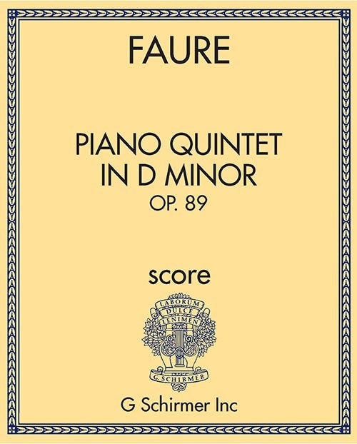 Piano Quintet in D minor, Op. 89