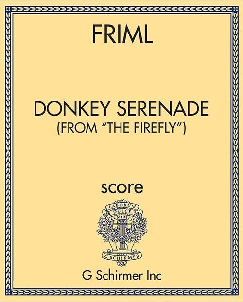 Donkey Serenade (from "The Firefly")
