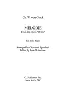 Melodie (arr. Sgambati/ed. Lhevinne)