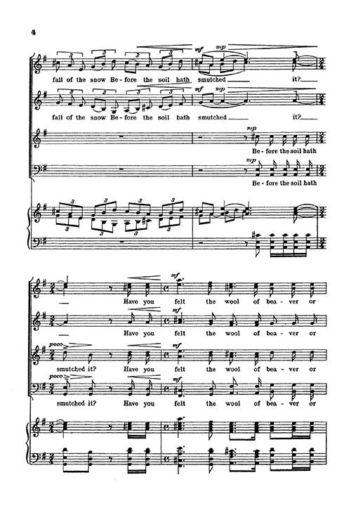 have you seen but a white lily grow sheet music Have you seen the white lily grow