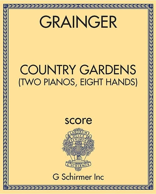 Country Gardens (two pianos, eight hands)
