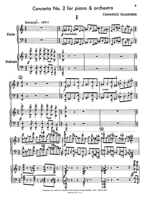 Concerto No. 2 for piano (2-piano reduction)