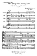 When Johnny Comes Marching Home (free choral paraphrase)
